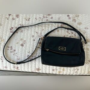 Kate Spade Nylon Black Crossbody Bag